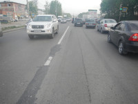 На Новомосковском шоссе столкнулись три автомобиля, Фото: 1