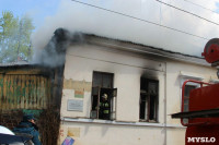 На ул.Металлистов загорелся памятник культуры, Фото: 4