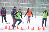 «Арсенал» готовится на снежном поле к игре против «Тосно», Фото: 11
