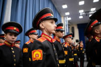 В Тульском суворовском военном училище приняли присягу 80 детей, Фото: 75