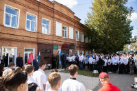 В Белевском районе открыли мемориальные доски и две «Парты Героя», Фото: 36