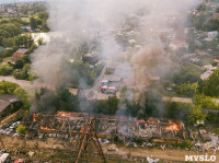 В Туле сгорел заброшенный склад, Фото: 9