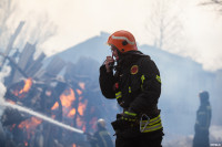 Пожар на Скуратовской , Фото: 35