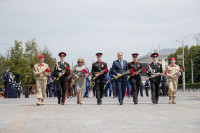 Москалькова и Федорищев возложили цветы на площади Победы в Туле, Фото: 7