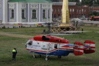 Установка шпиля на колокольню Тульского кремля, Фото: 29