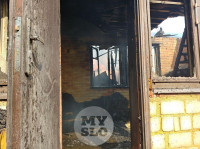 Сгорел дом в поселке Лесной, Фото: 6