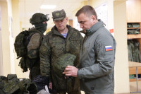 Алексей Дюмин проверил экипировку и подготовку мобилизованных туляков , Фото: 19