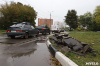 На ул. Маргелова из-за срезанного асфальта бьются автомобили, Фото: 1