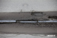 Туляки пожаловались на состояние трамвайных путей на Коминтерна, Фото: 10