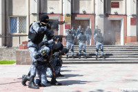 В Туле судебные приставы, МЧС и полиция предотвратили условное нападение на суд, Фото: 72