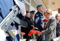 В Туле открыли мемориальную доску военнослужащему Сергею Карцеву, Фото: 13