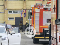 В Туле к зданию УФСИН прибыли шесть пожарных расчетов, Фото: 4