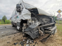 В Туле маршрутка попала в ДТП: пострадали два пассажира, Фото: 6