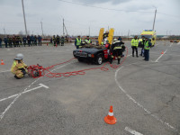 В Туле проходят региональные соревнования среди спасателей по ликвидации последствий ДТП, Фото: 36