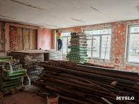 Как продвигается капремонт Лицея искусств в тульском ЦО №22, Фото: 3