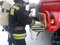 Пожарные учения в Белеве, Фото: 1