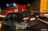 В Туле Renault влетел в грузовик: водитель погиб, Фото: 12