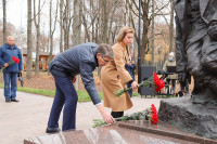 Возложение цветов мемориальная доска Григорию Агееву, Фото: 4