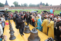 Торжественное освящение колоколов Успенского собора, Фото: 18