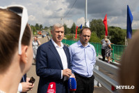 В деревне Доробино Тепло-Огаревском районе раньше срока завершен ремонт моста, Фото: 28