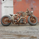 Тульский умелец создал стимпанк-мотоцикл «СССР», Фото: 2