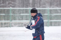 «Арсенал» готовится на снежном поле к игре против «Тосно», Фото: 21