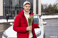 8 марта компания «Автоимпорт» дарила тулячкам-автоледи цветы, Фото: 85
