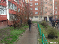 Субботник во дворе дома №19 по ул. Кирова, Фото: 4