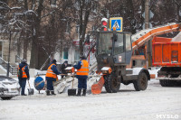 Техника чистит город от снега, Фото: 21