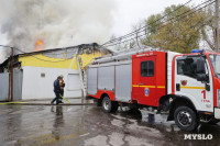 Пожар на заводе площадью 850 кв. метров в Туле, Фото: 13