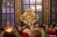 В Успенском кафедральном соборе Тулы состоялось пасхальное богослужение, Фото: 74