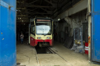 Дмитрий Миляев посетил трамвайное депо, Фото: 46
