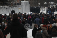 В Туле около 200 человек пришли на несанкционированный митинг, Фото: 10