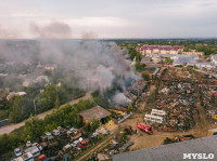 В Туле сгорел заброшенный склад, Фото: 13