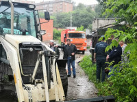 Работы по ликвидации подтопления в Тупике реки Воронки, Фото: 1