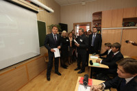Встреча губернатора с учителями 11 гимназии, Фото: 3
