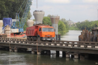 В Туле активно строят новый мост через Упу, Фото: 28