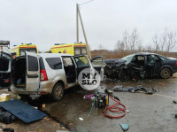В страшном ДТП под Тулой погибли два человека, Фото: 19