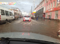 Центр Тулы затопило, Фото: 2