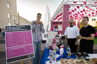 Роботы, игры и световое шоу: Т2 и «ГАЗОН» устроили техно-праздник на Казанской набережной, Фото: 30