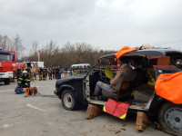 В Туле проходят региональные соревнования среди спасателей по ликвидации последствий ДТП, Фото: 32