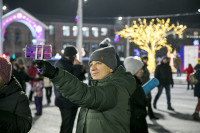 Открытие новогодней ёлки на площади Ленина, Фото: 22