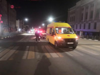 Ночью в Туле водитель легковушки врезался в реанимацию, Фото: 2
