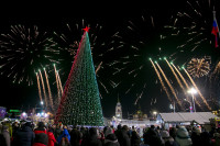 Открытие новогодней ёлки на площади Ленина, Фото: 41