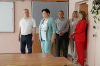 Николай Воробьев в школе с. Болото, Фото: 3