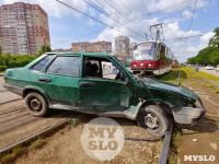Серьезное ДТП на Зеленстрое: водитель «девятки» от удара вылетел из машины, Фото: 16