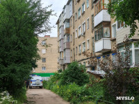 В Щекино беспилотник атаковал пятиэтажку: фоторепортаж с места ЧП, Фото: 3