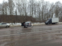 На дороге «Тула-Новомосковск» Ford протаранил Chevrolet, Фото: 7