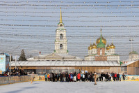 Камила Валиева дала мастер-класс для детей на Губернском катке в Туле, Фото: 40