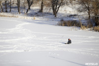 Рыбаки выходят на лед, Фото: 9